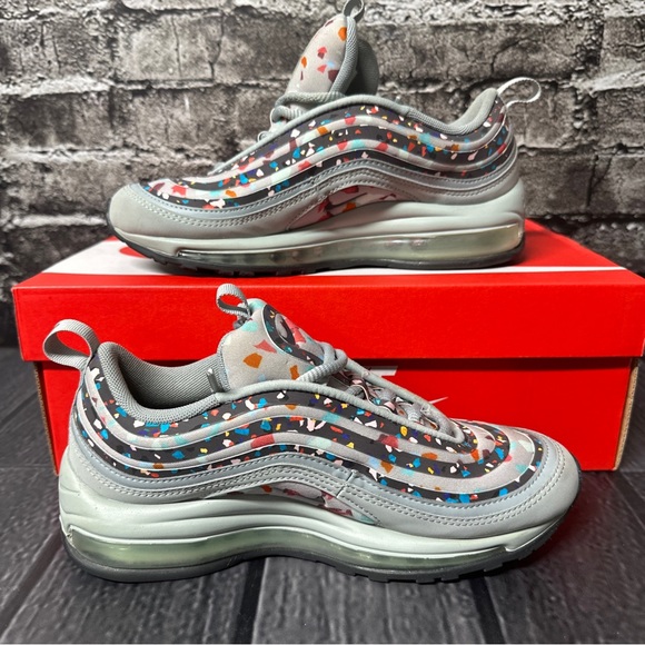 Nike Air Max 97 Ultra 17 Premium Confetti Shoes AO2325-001 Womens Size 6 - Picture 2 of 12
